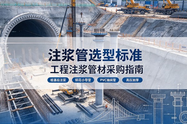 南宫注浆管选型标准